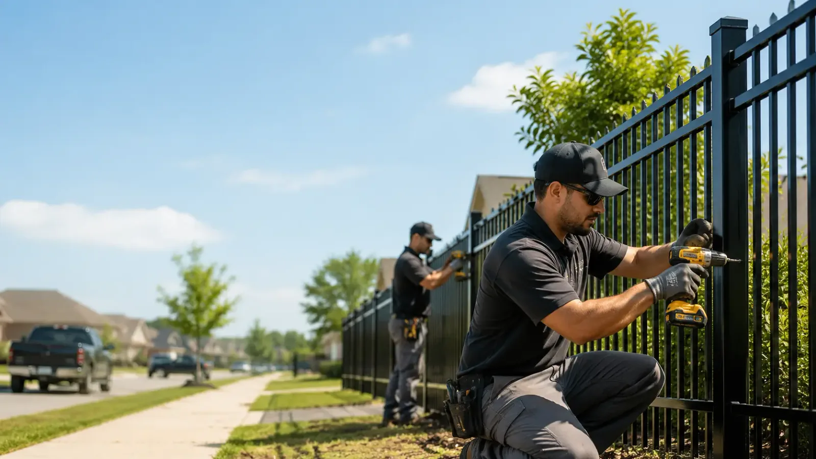 Metal Fence Installation in Sontag, MS